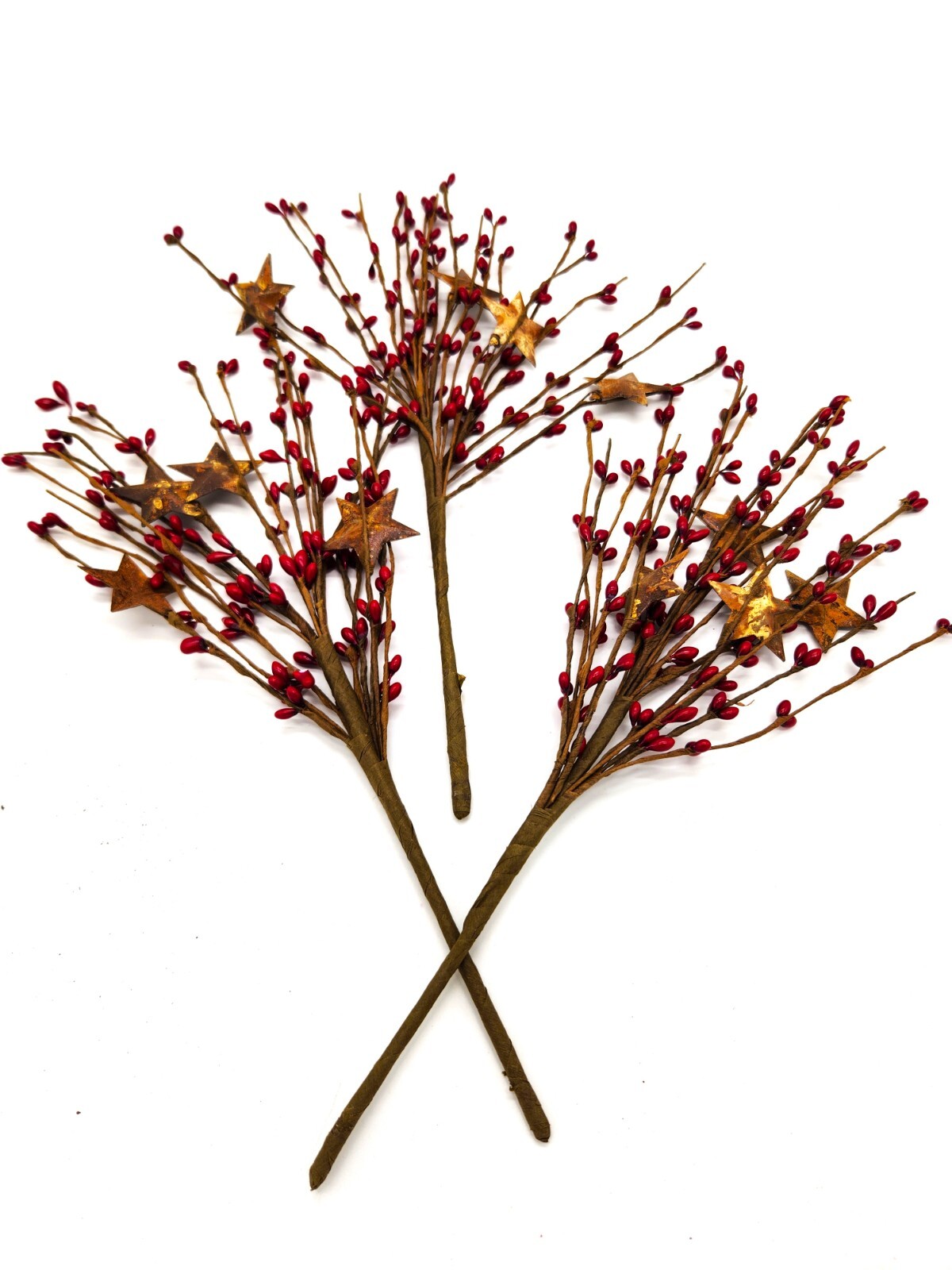 Red Berry Picks Artificial Berries Spray Pick for Wedding Home Decor 16″ EV-N501