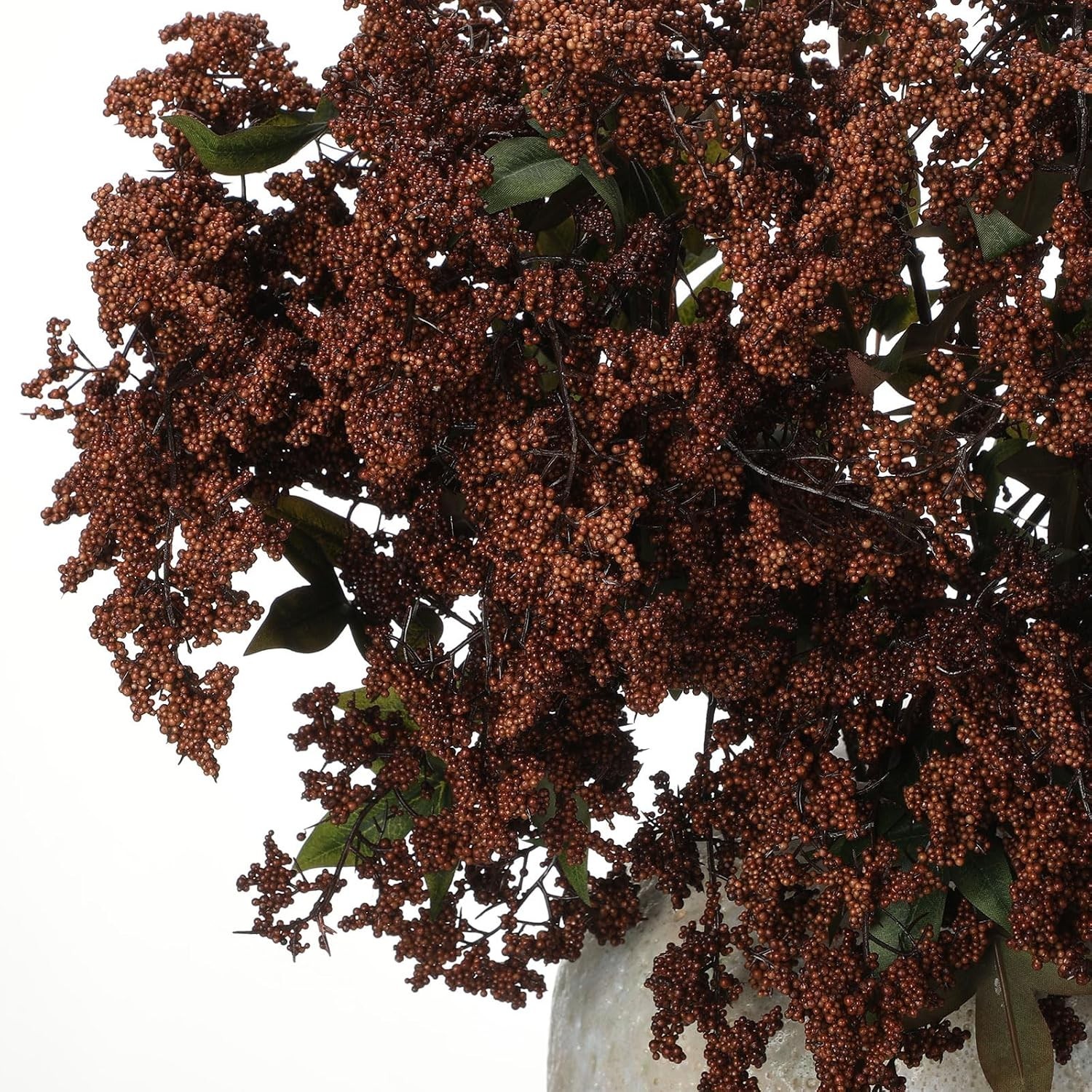 42 Inch Faux Berry Stem Picks – Stunning Fall Decor for Home & Weddings