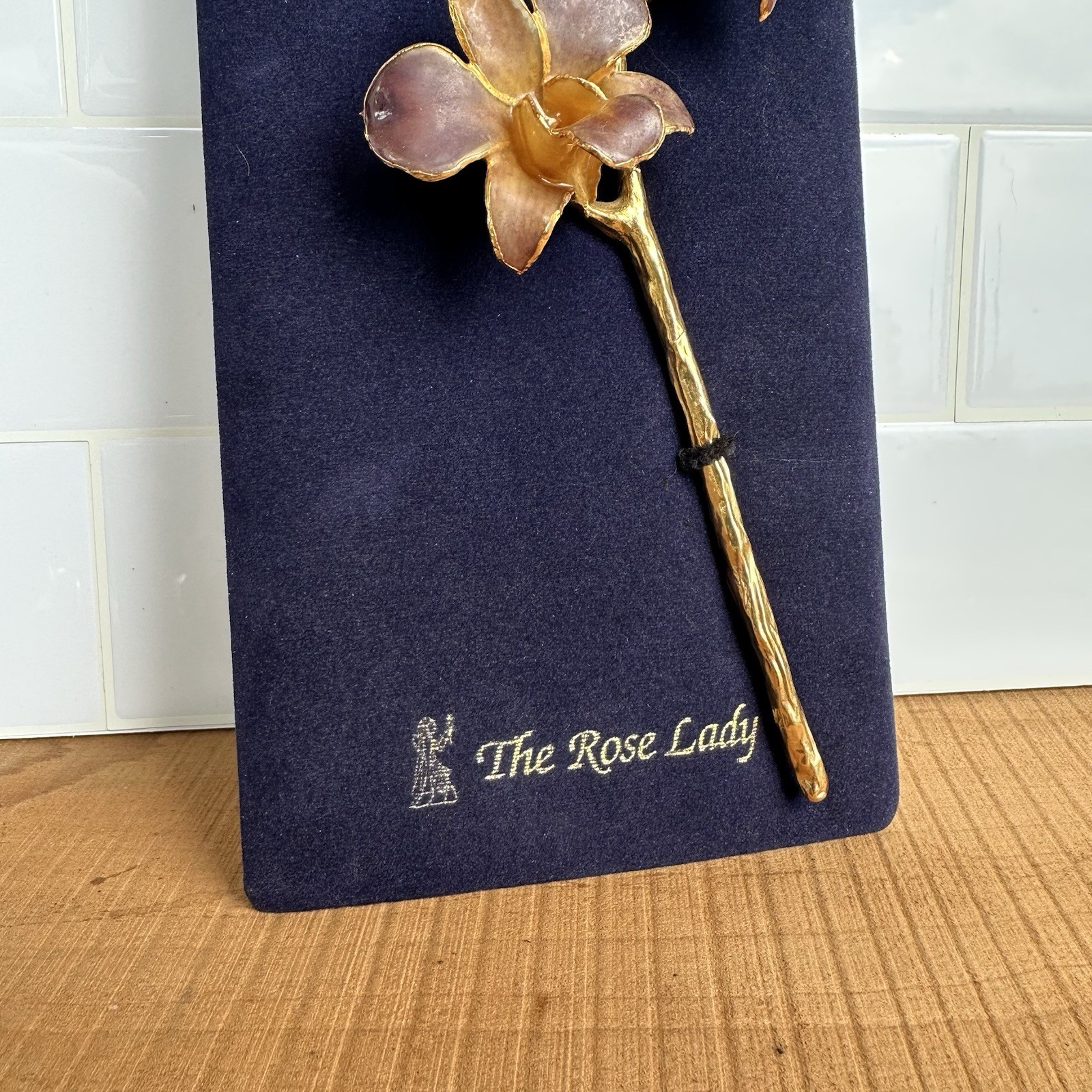 24k Gold Dipped Orchid Flower made by The Rose Lady