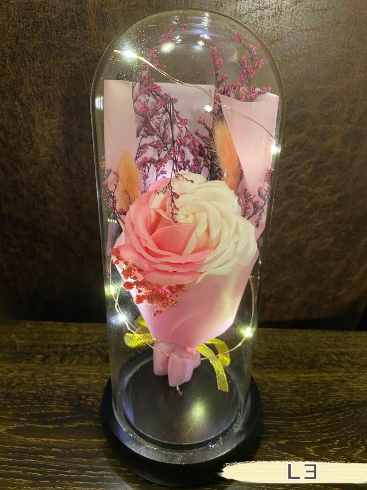 Romantic Home Decor Gifts Artificial Flower Gift multicolor Rose with Led Lights