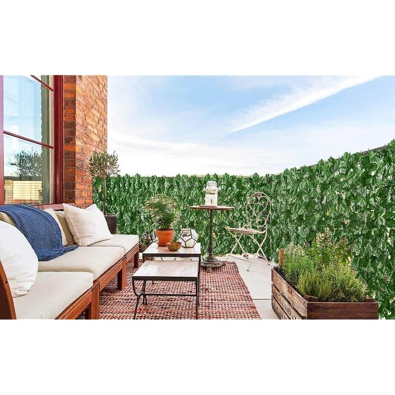 Artificial Ivy Leaf Privacy Fence Decor Garden Wall Panels Durable Greenery New