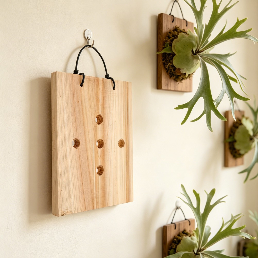 Fern Mounting Board, Wall Planter, Hanging Planter, Board for Vertical Plant