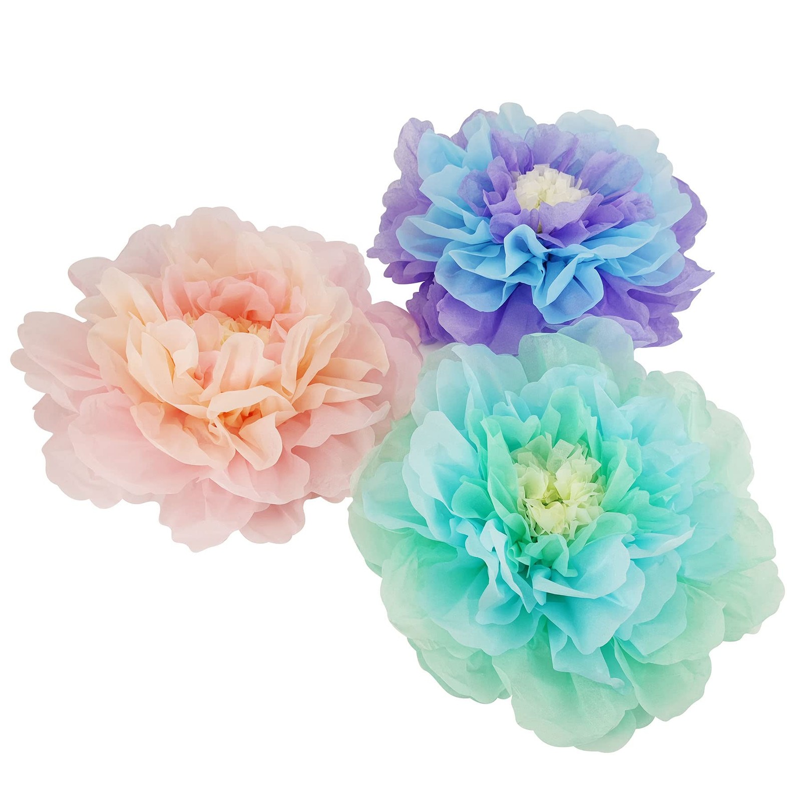 Pastel 20 Inch Giant Chrysanth Flower for Nursery Wall Party Wedding Decor Ea…