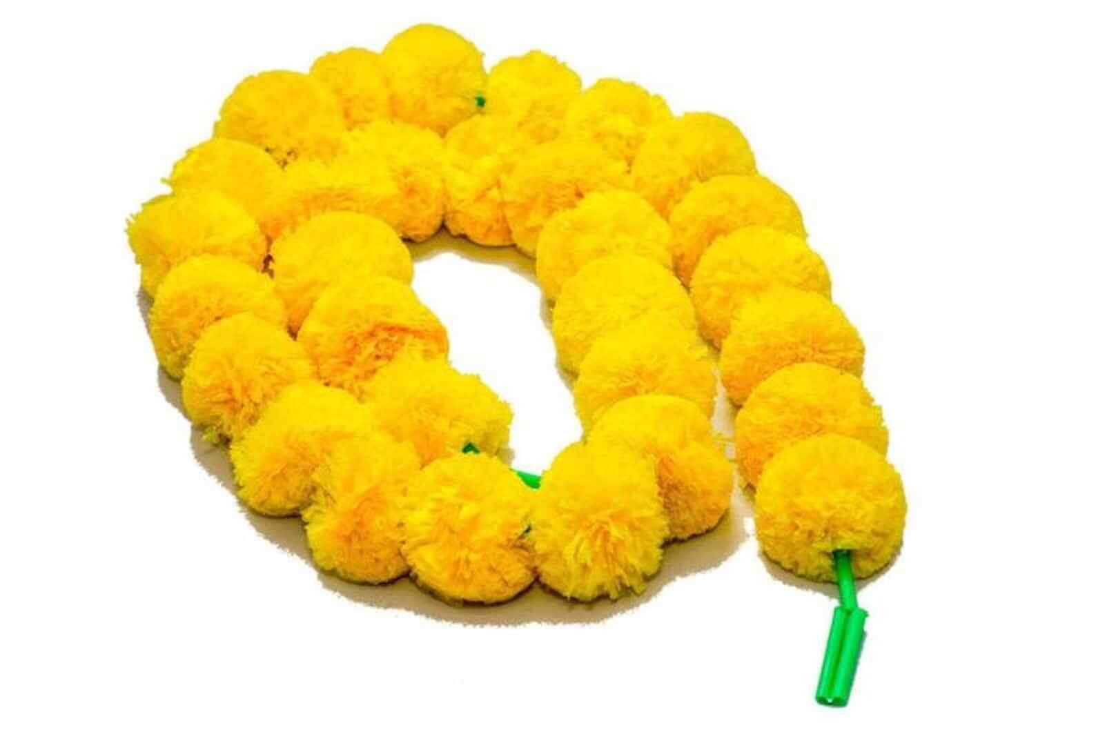 SaVvam Artificial Marigold Garland Flower String India Flower for House Warming