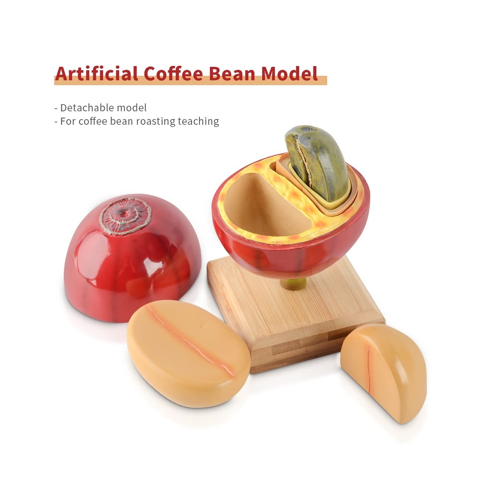 Artificial Coffee Bean Plant Tree for Coffee Table Decoratio Coffee Bar Decor…