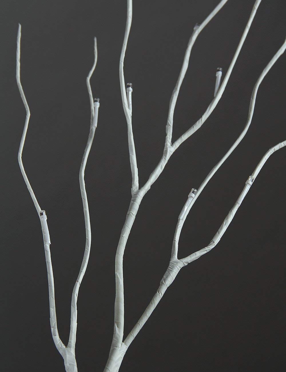 LIGHTSHARE 6 Feet 72L LED Birch Tree Lights, Pack 6 Feet, 2-Pack, Warm White
