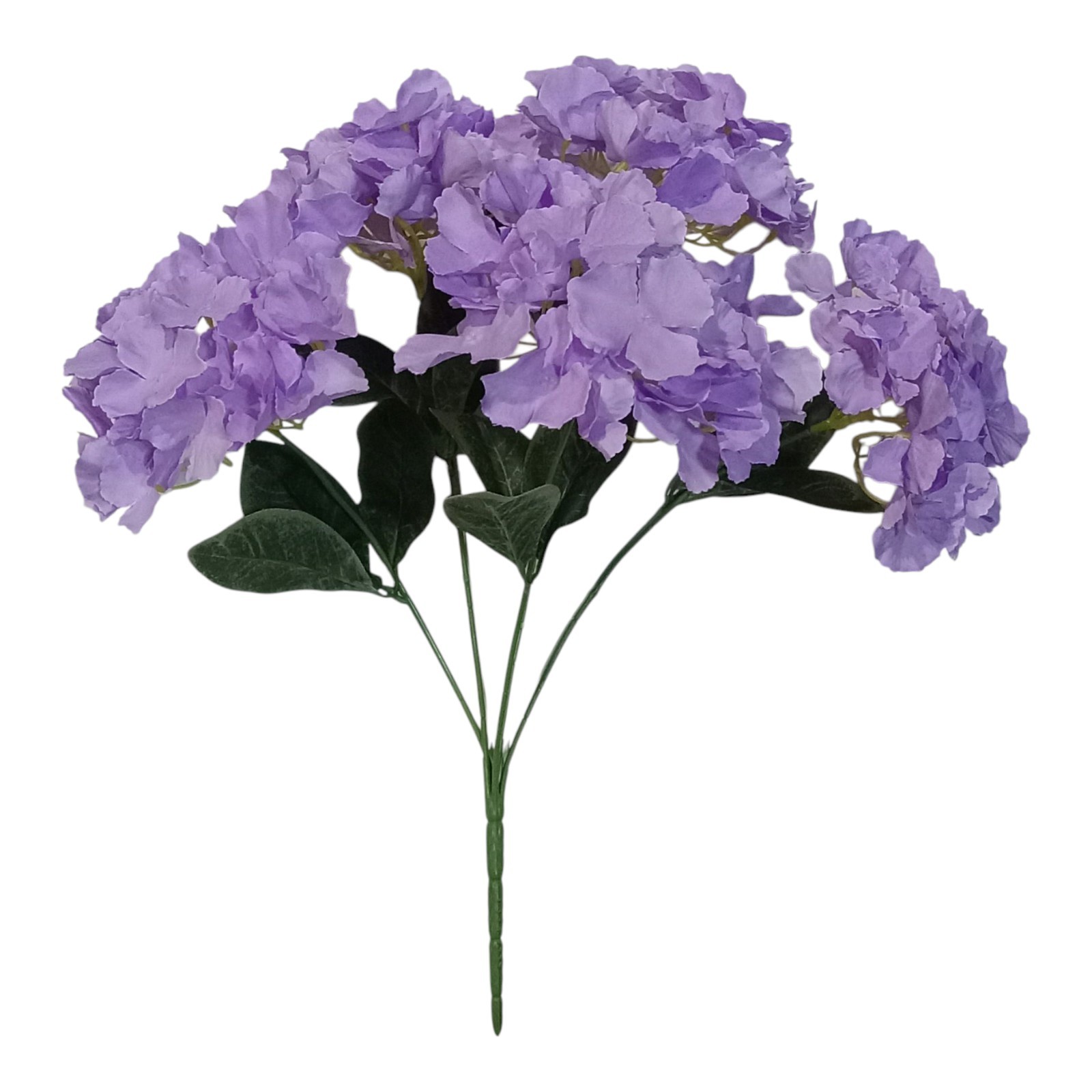 Lg Lavender Hydrangea 19″ Bush Silk Flower General Home Decor Wedding #2268