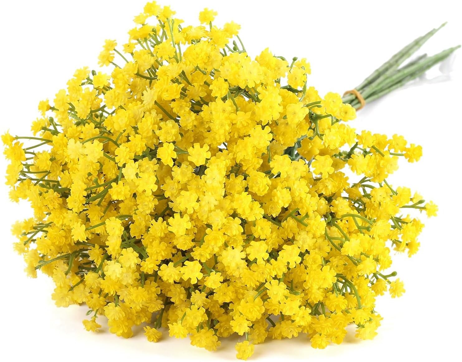 15 Pcs Baby’s Breath Artificial, Gypsophila Bulk Real Touch Decor
