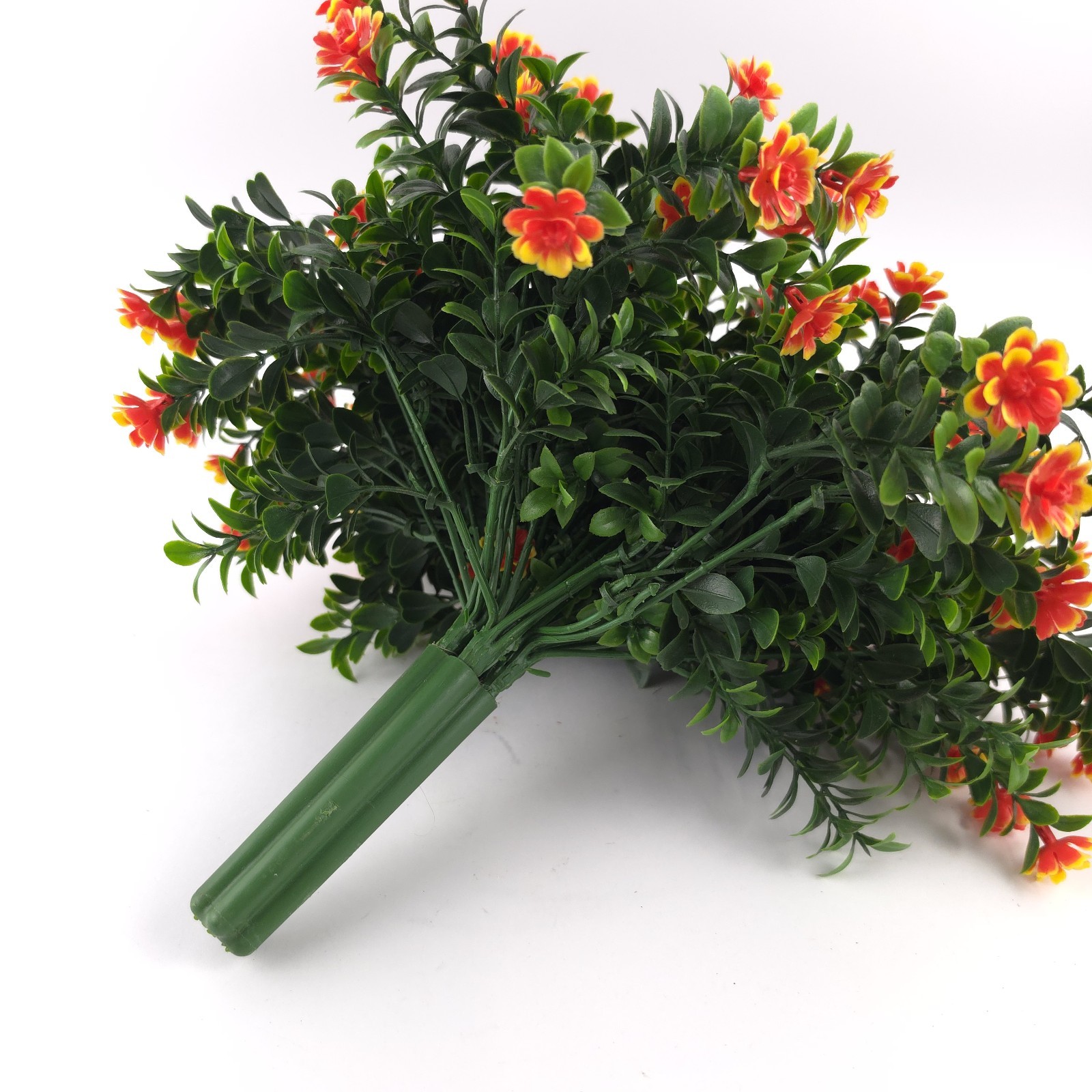 Wicker Park 11″ Faux Wildflower Urn Filler Yellow & Orange
