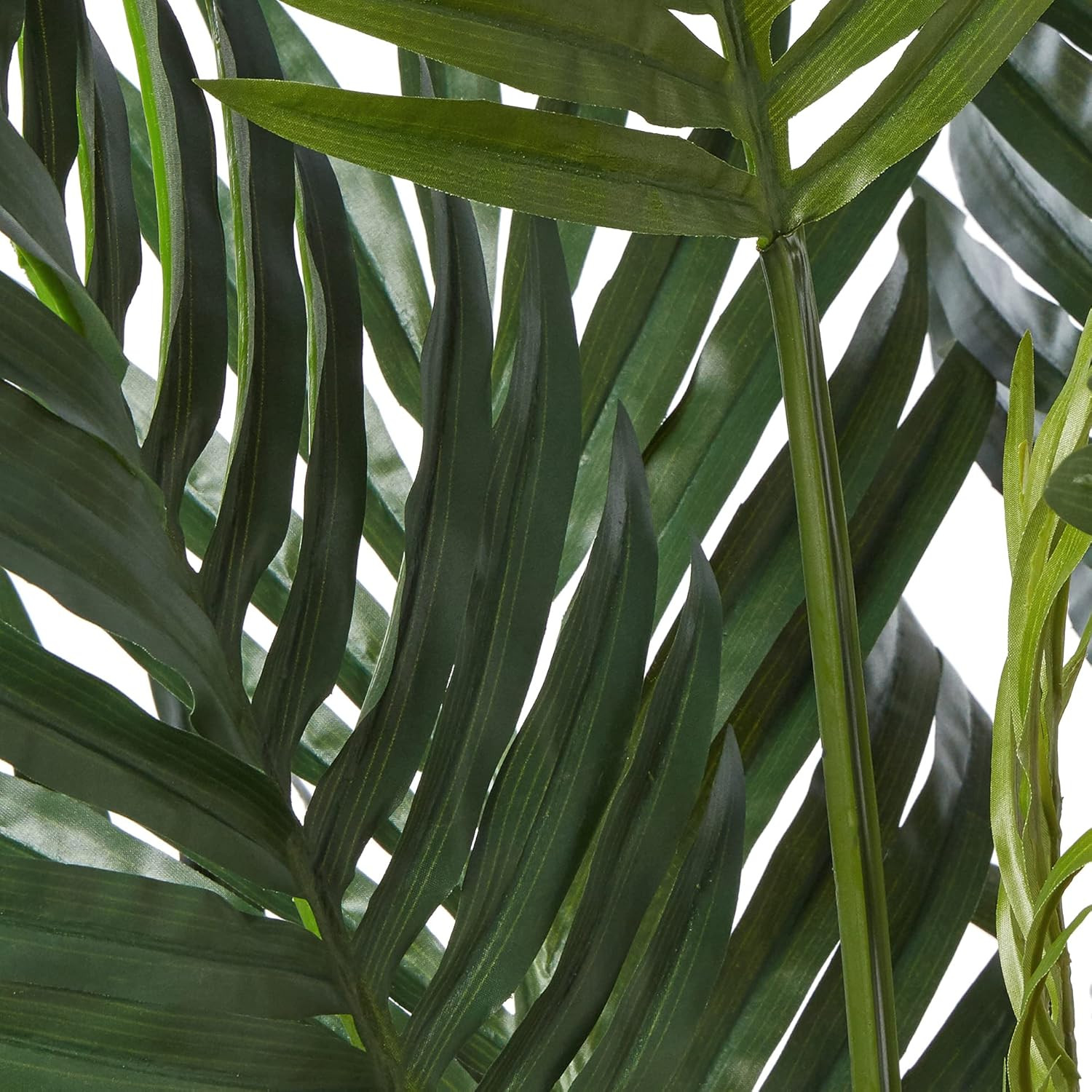 4 Ft Artificial Kentia Palm Tree with Nursery Pot | 9 Full Fronds of Breezy Palm
