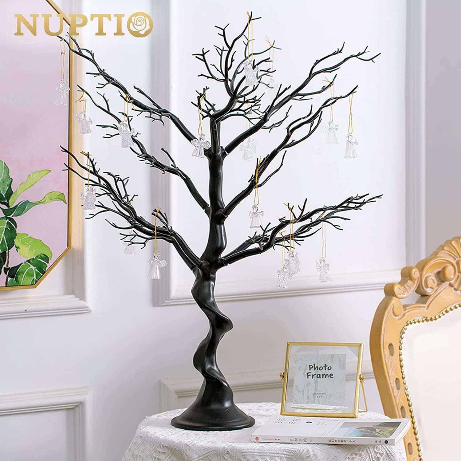 Tree Branch Decoration 30″/76cm Wedding Centerpieces for Tables Black 1 Pc
