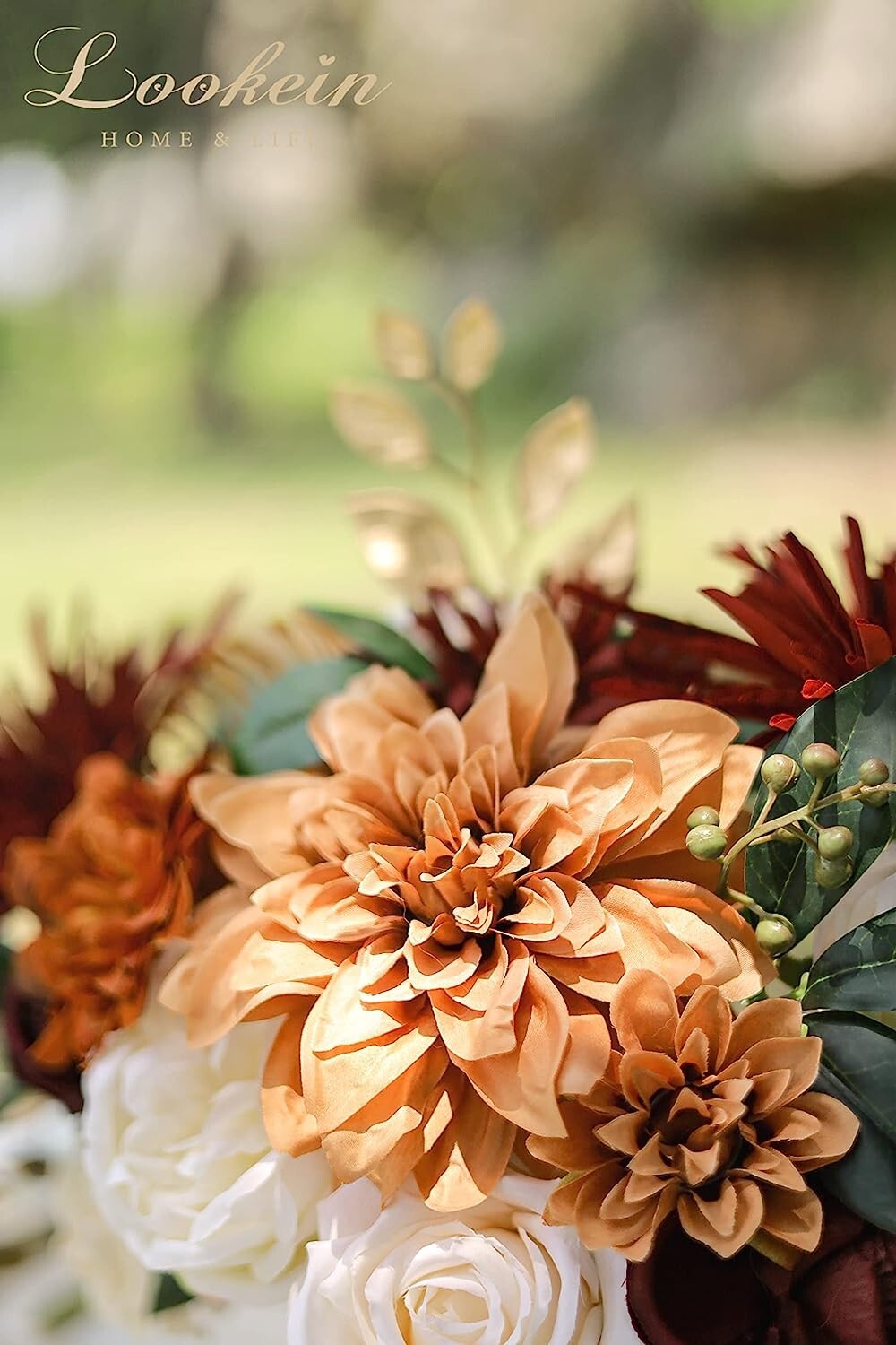 Premium Terracotta Artificial Flowers – DIY Wedding Decor – Rustic Bouquet