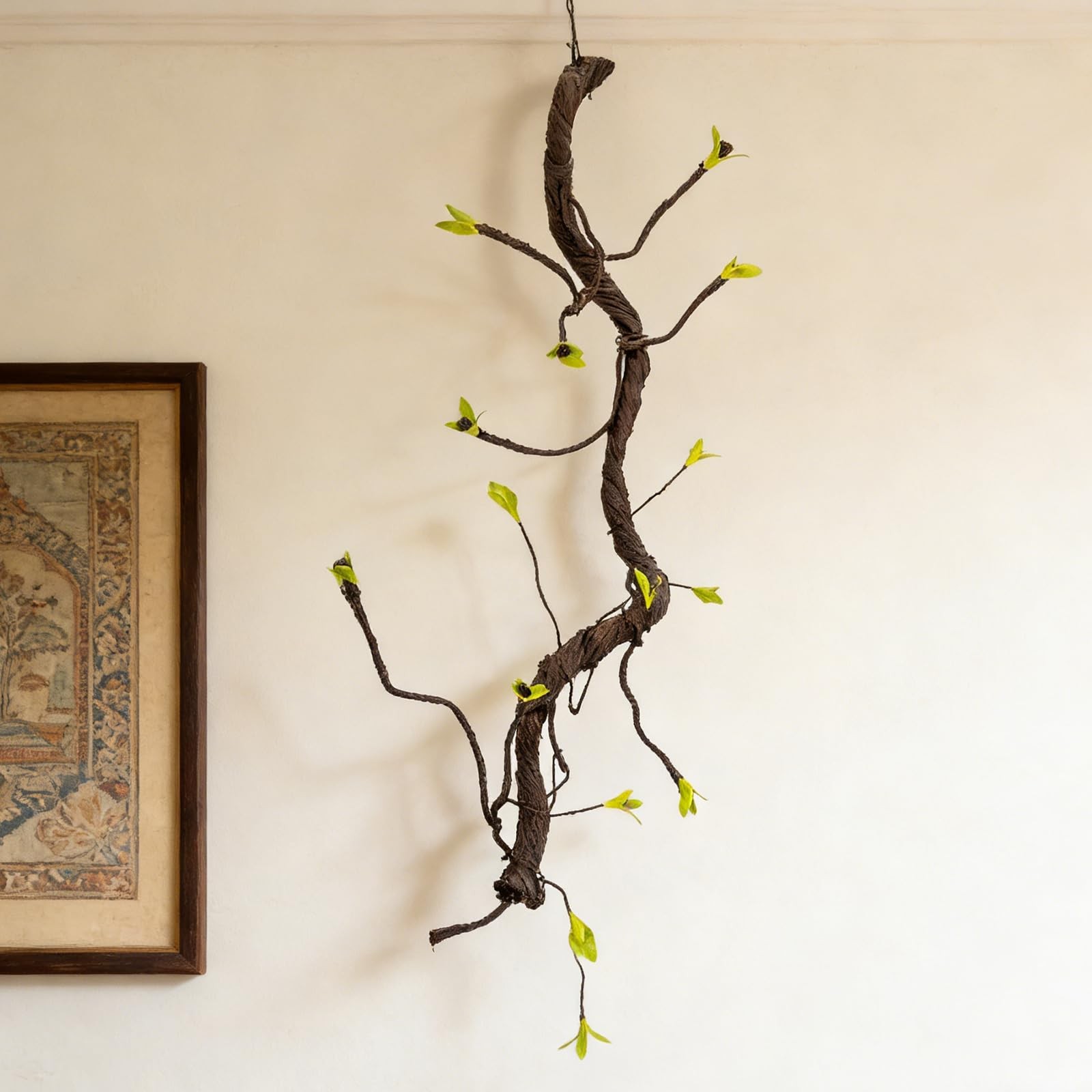 2PCS 55.1inch Bendable Thick Artificial Tree Branches Long Flexible Branch wi…