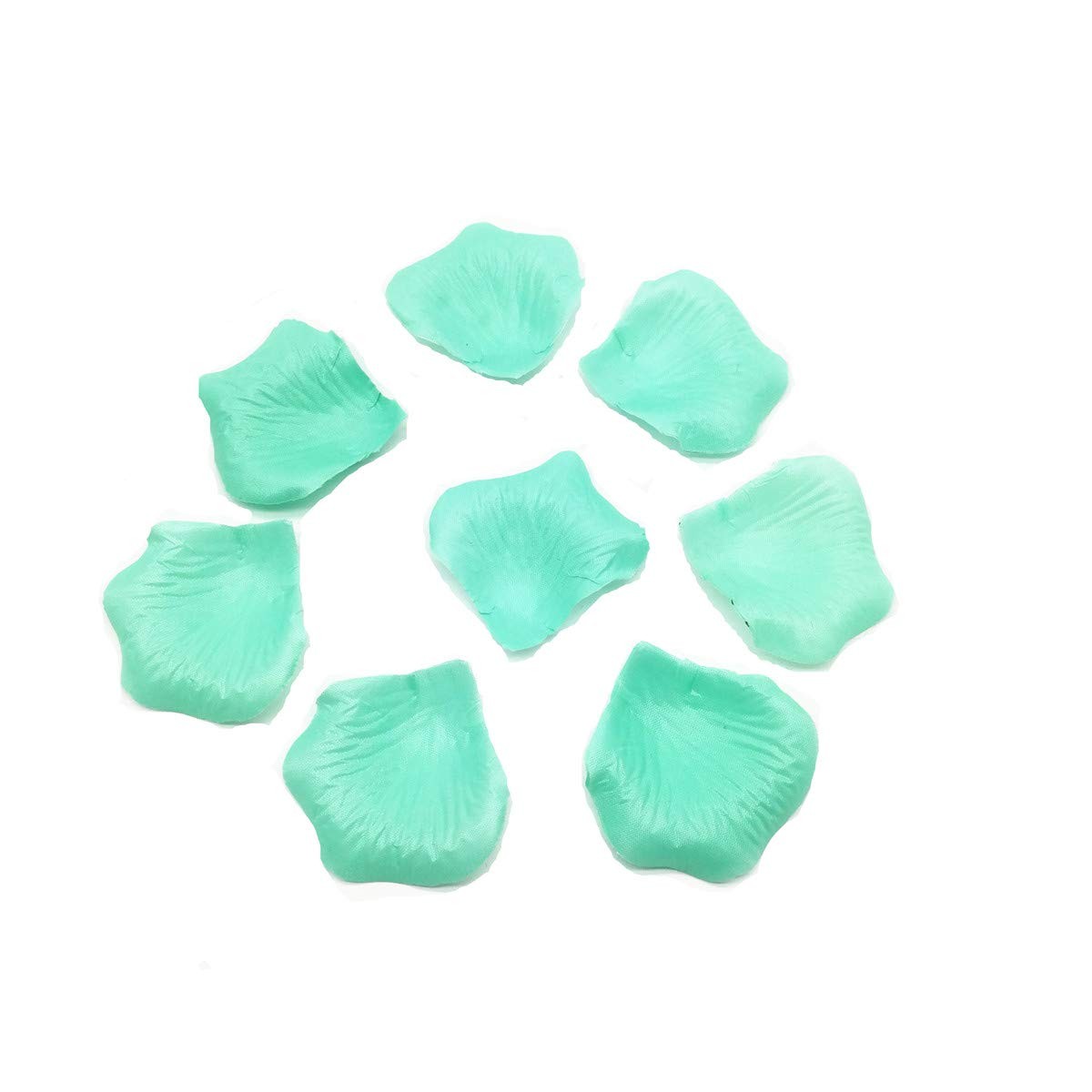 1000 Pcs Mint Silk Rose Petals for Artificial Flower Wedding Party Decoration