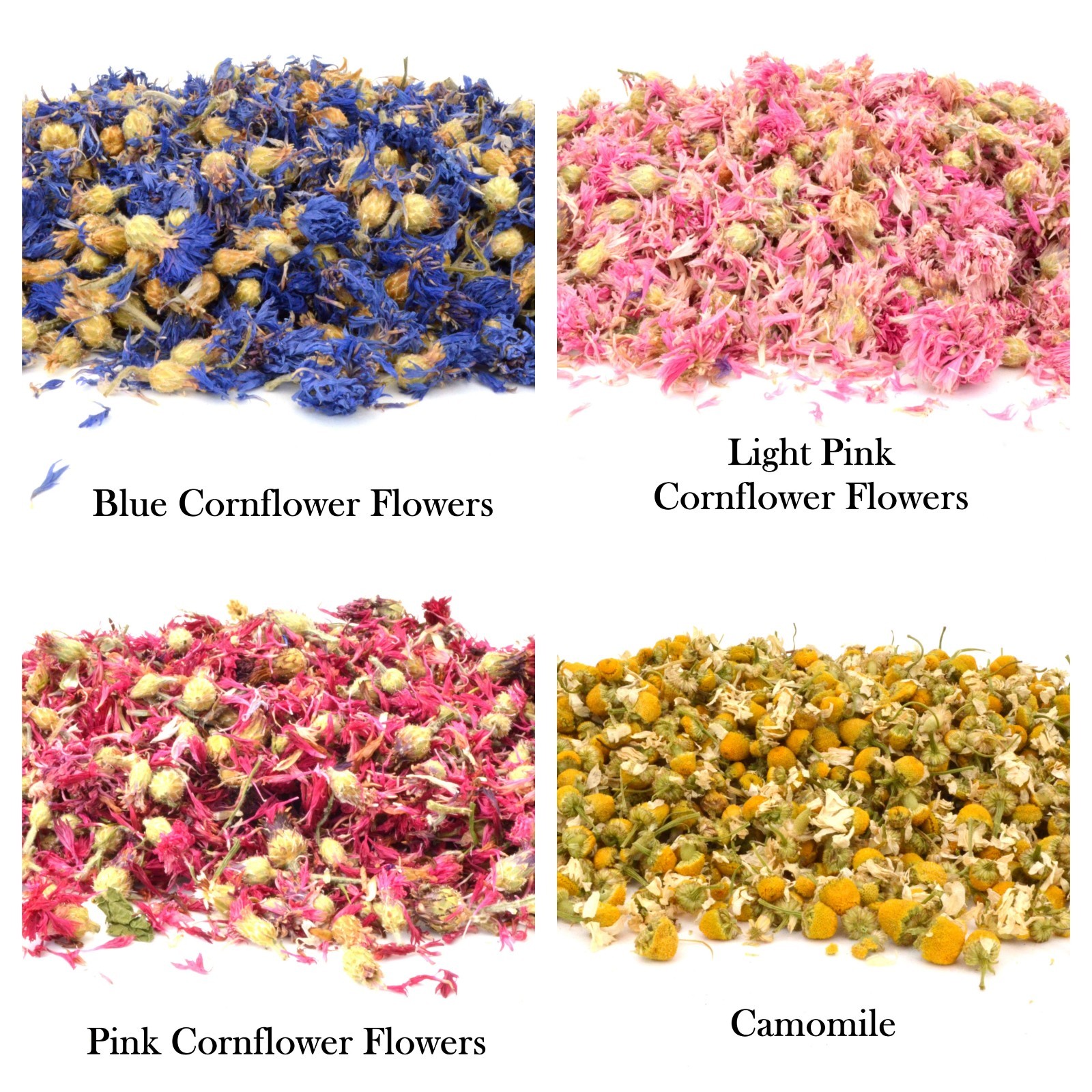 Edible Dried Flowers & Petals 62+ Types! Tea Cooking Gin Tonic Coctail Garnishes