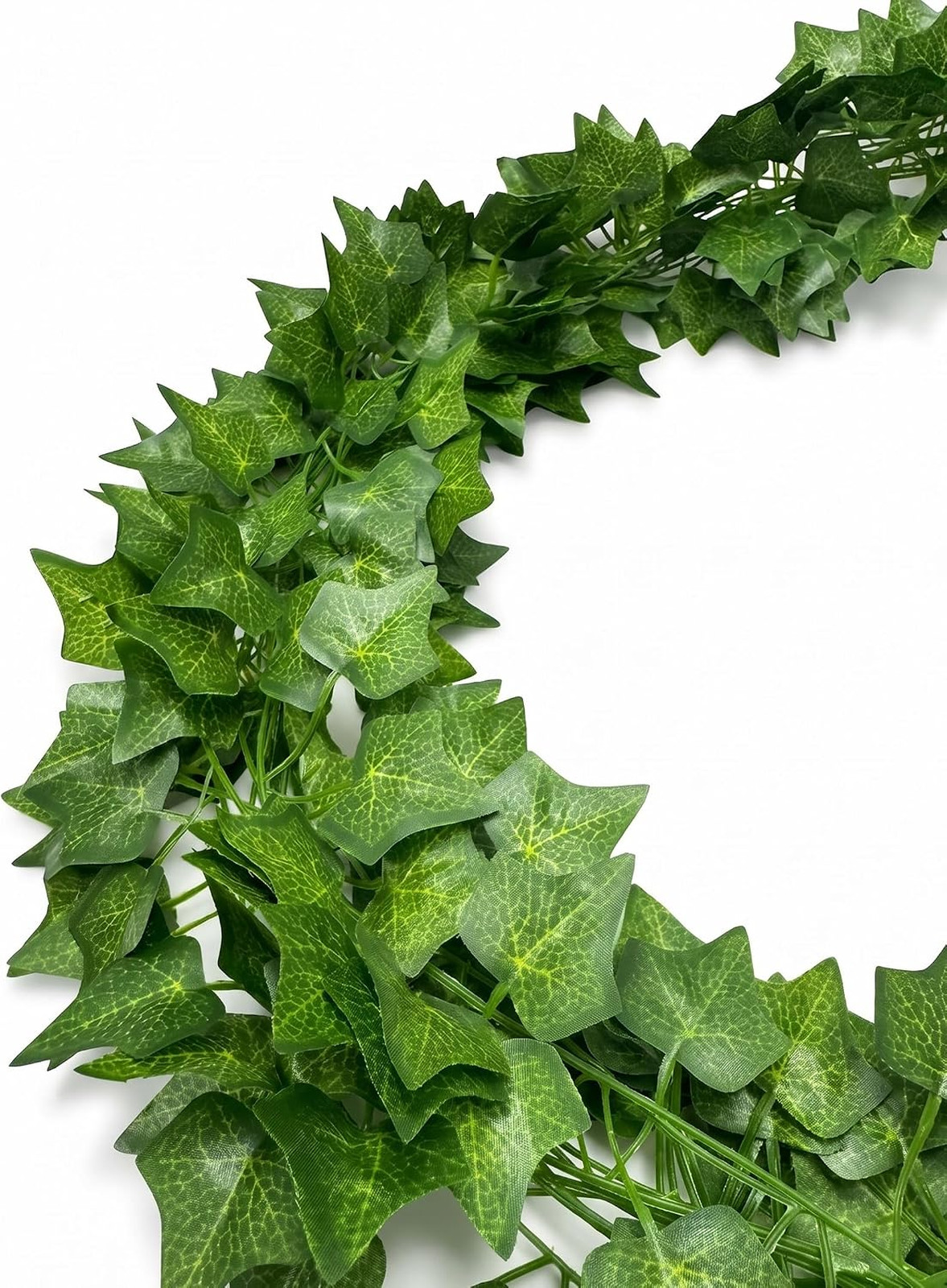 Fake Ivy 8 Pack 56FT Artificial Plants Indoor Outdoor Green Leaves Hanging Vines