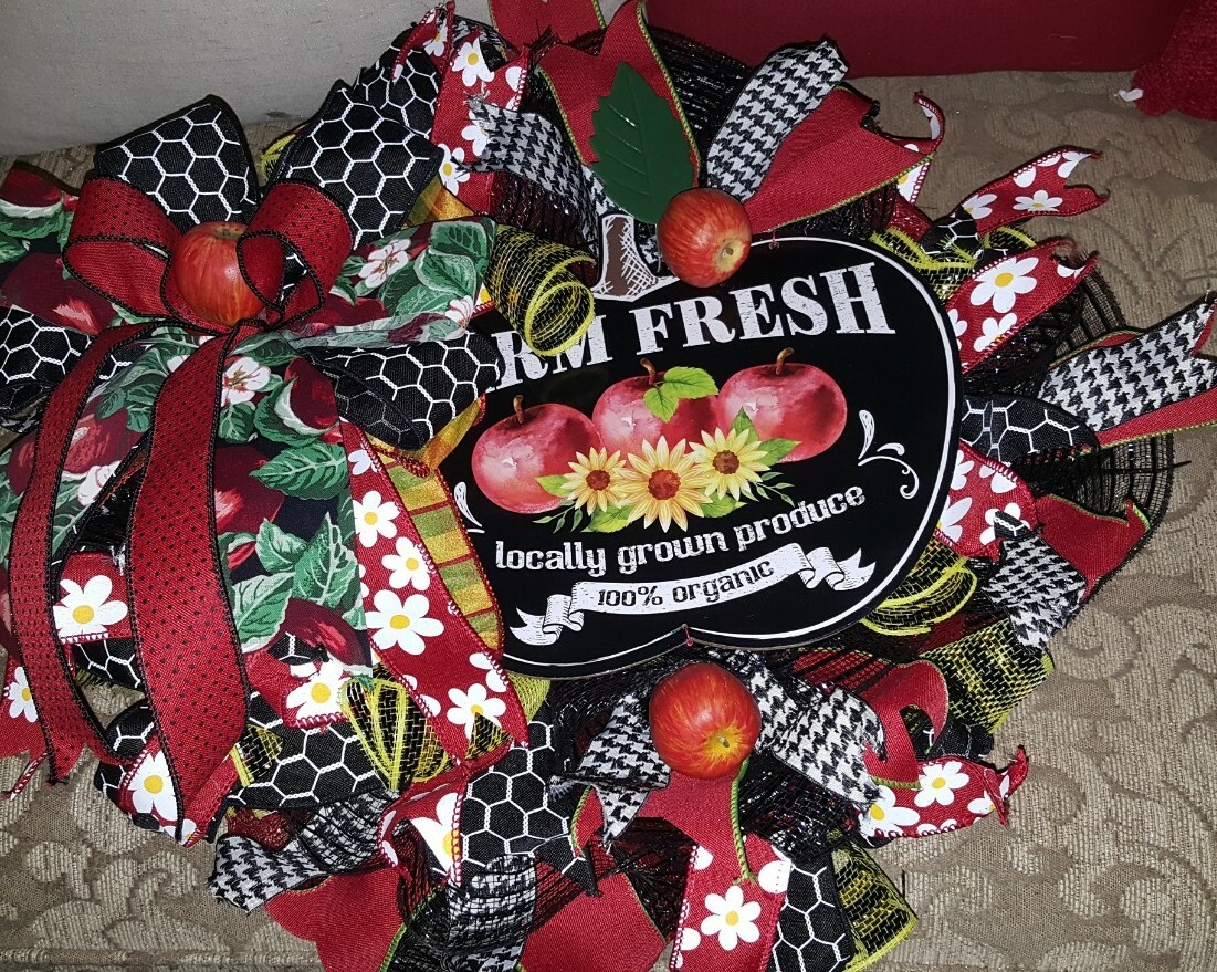 Farm Fresh Farmhouse Wreath Any Season