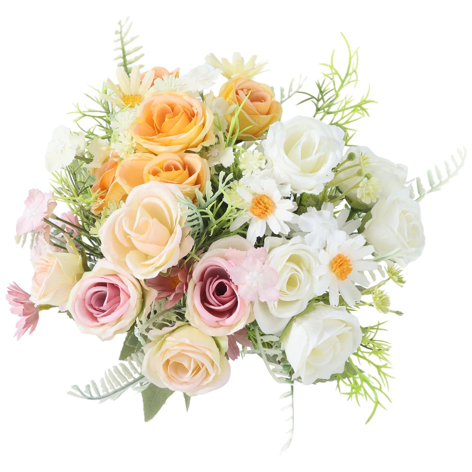 3 PCS Artificial Flowers Fake Bouquet Plastic Floral Party Decor