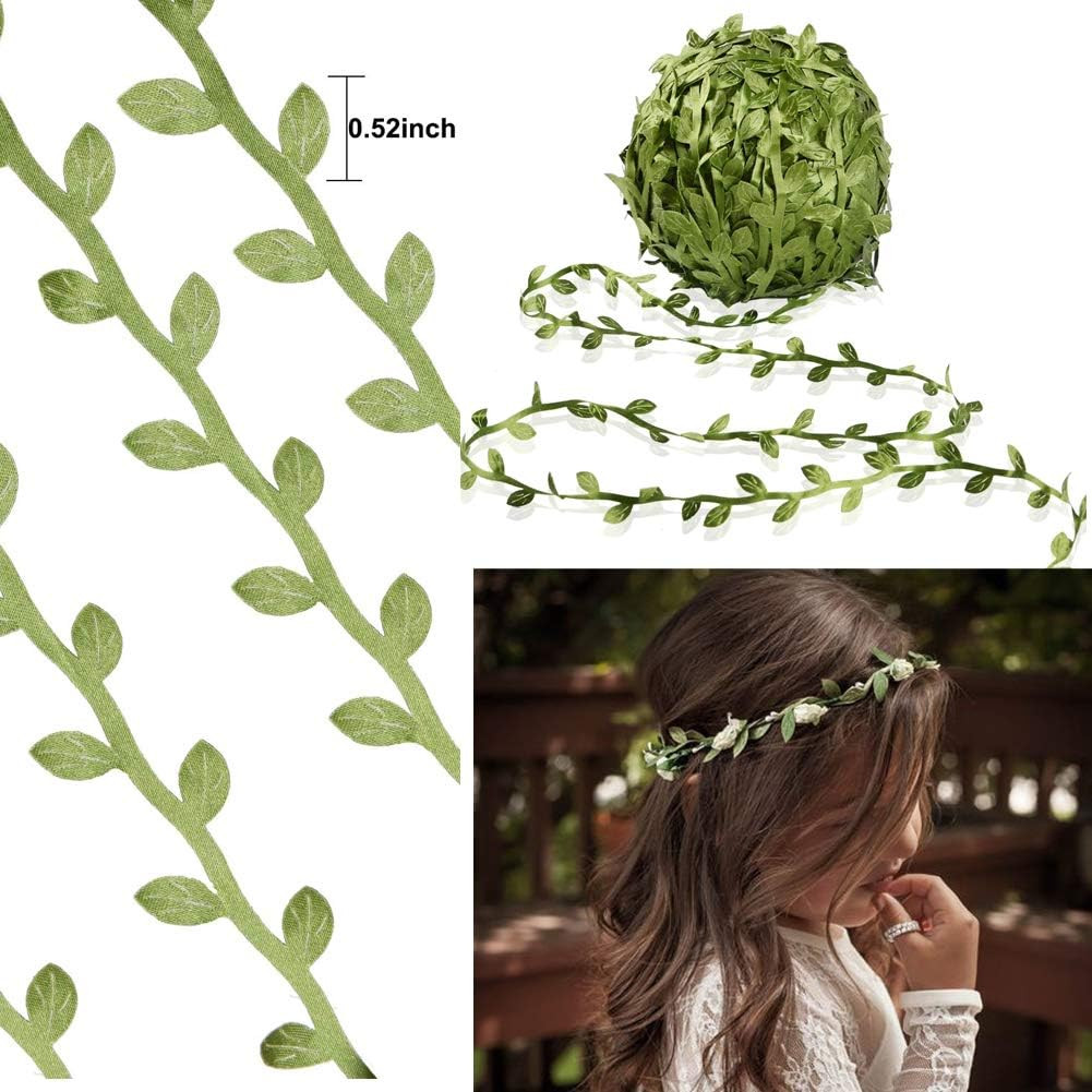 65 Ft Artificial Vines,Artificial Eucalyptus Leaf Garland Fake Hanging Plants Le
