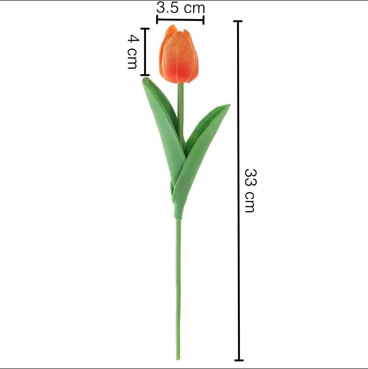 Tulip Flower 5 PCS Bouquet Artificial Lifelik Wedding Home Festival Decor Gift