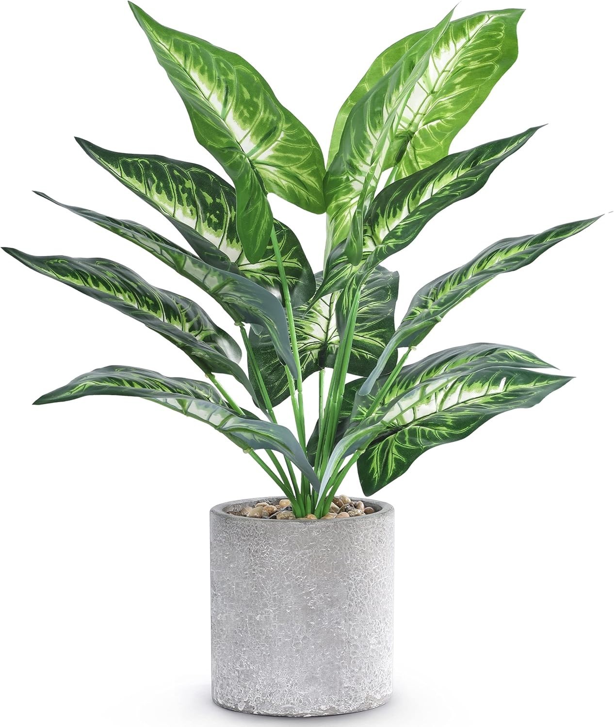 Plantas Artificiales 16 Pulg Tropical Falsas Interior Escritorio Hogar Oficina