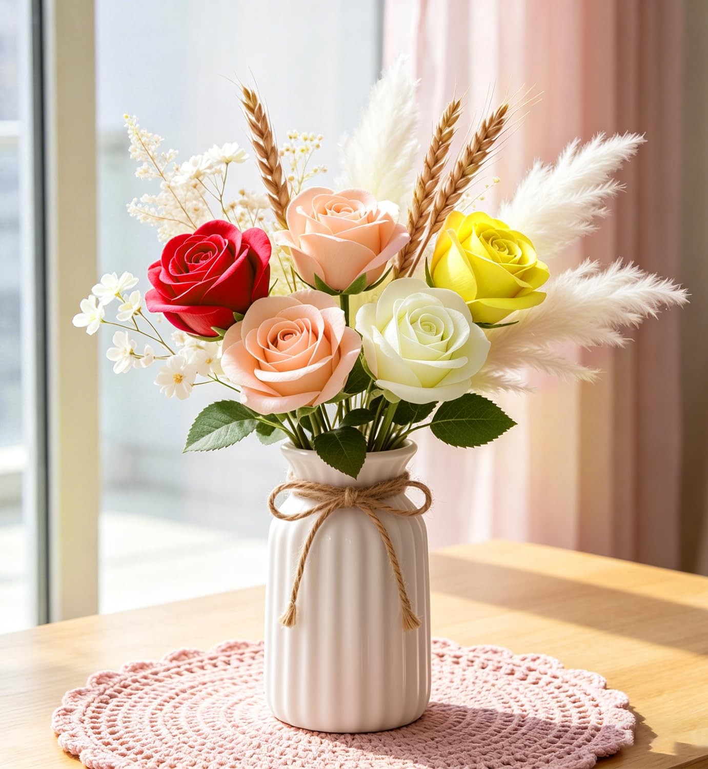 Preserved Flowers Bouquet,Red Rose Bouquets Birthday Gifts,Flowers for Delivery,
