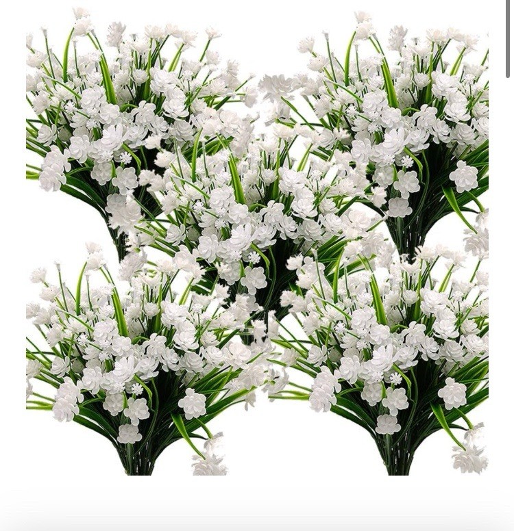 10 Bundles Artificial Flowers