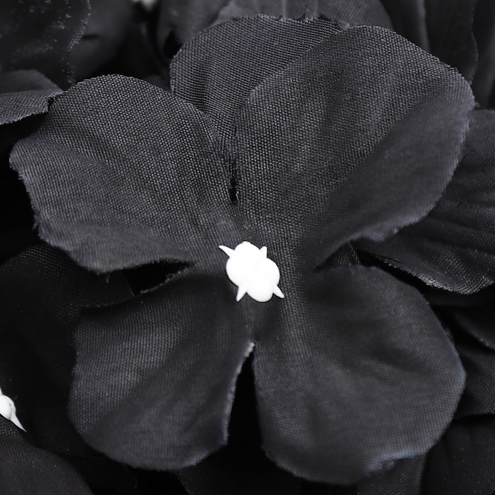 6 PCS Black Gothic Style Flowers Wall Panels Artificial Floral Wedding Decor NEW