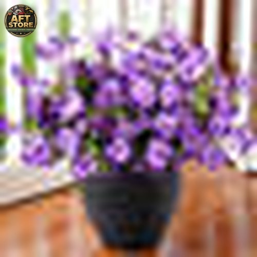 12 Bundles Fake Hibiscus Flowers – UV Resistant Outdoor Plants