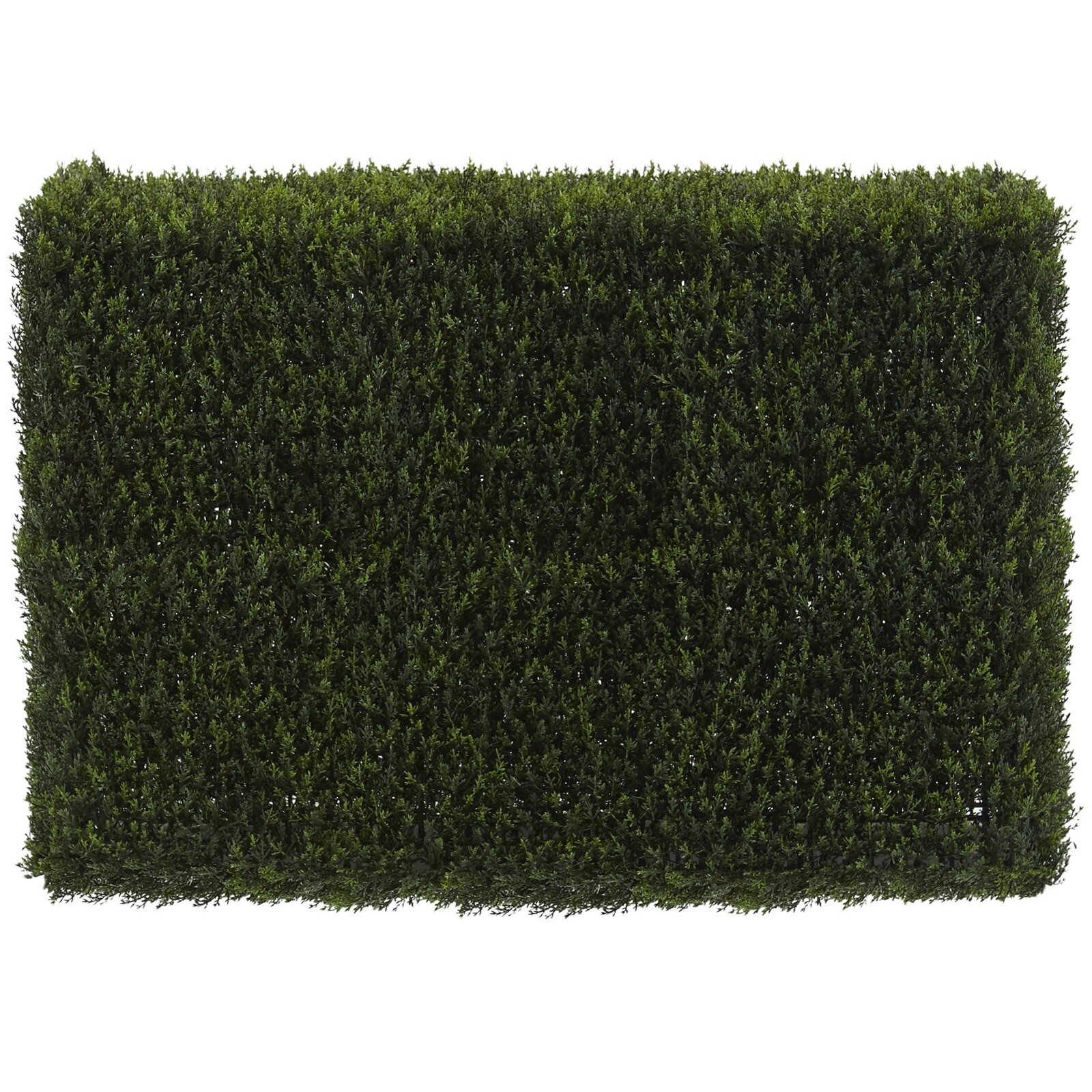 29” Artificial Cedar Topiary Hedge Privacy Fence UV Indoor/Outdoor. Retail $279