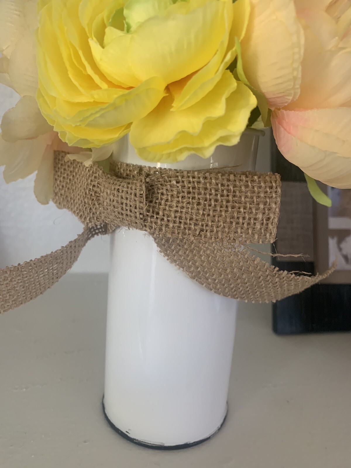 NWT Sonoma Goods For Life Artificial Pastel Floral Table Decor