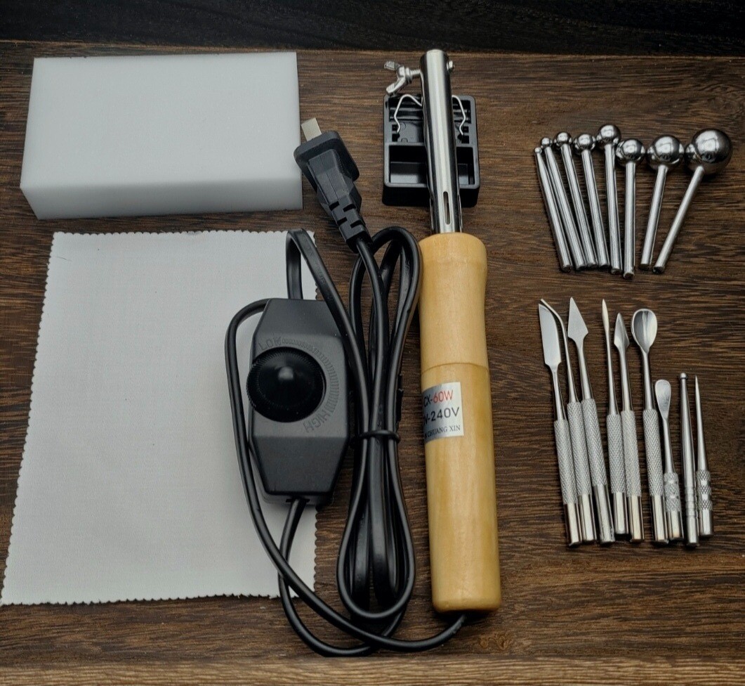 DIY Fabric Flower Maker Faux Flower Iron Faux Petal Styling Tool Kit