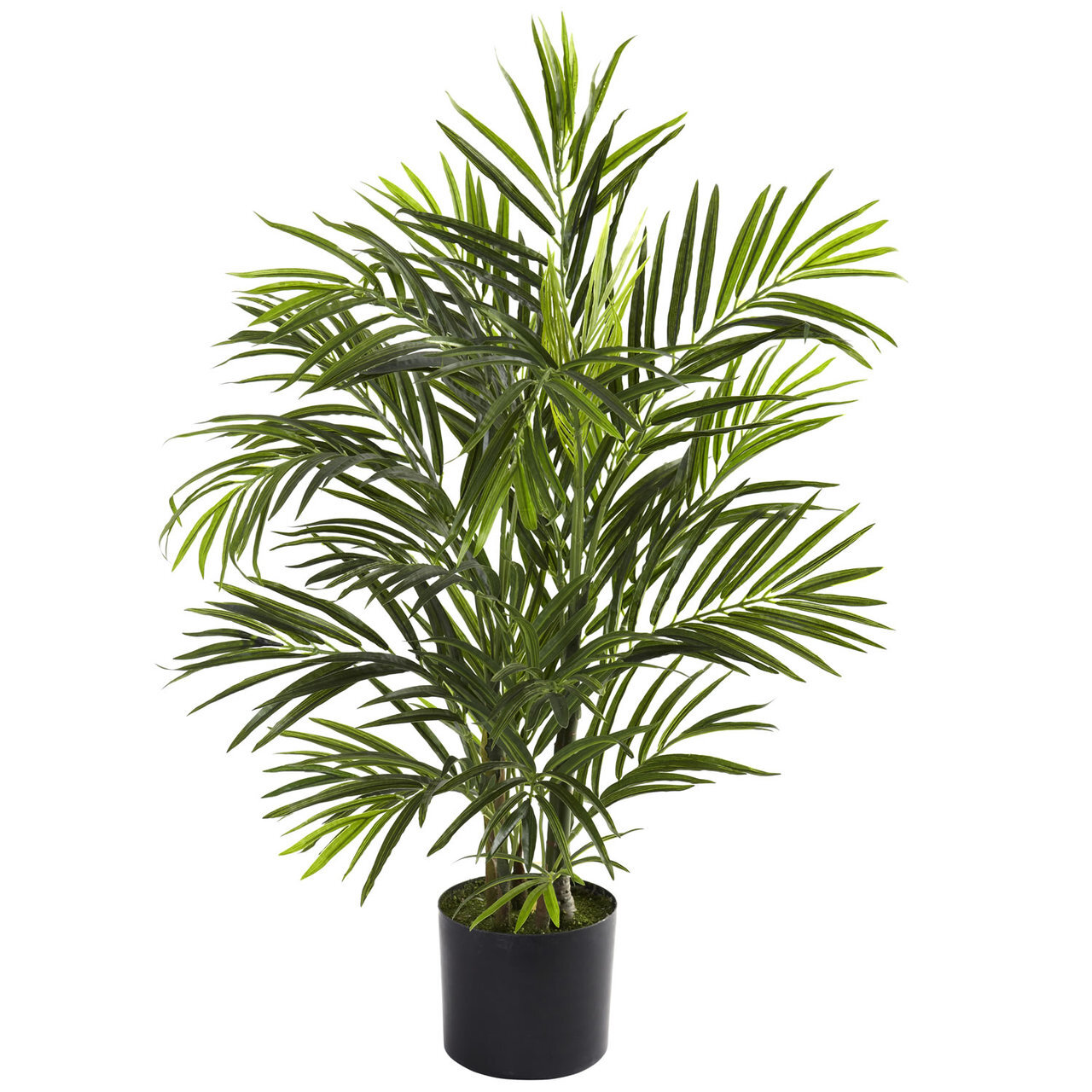 2.5′ ARTIFICIAL FAKE SILK ARECA PALM TREE ~ INDOOR / OUTDOOR ~ UV RESISTANT