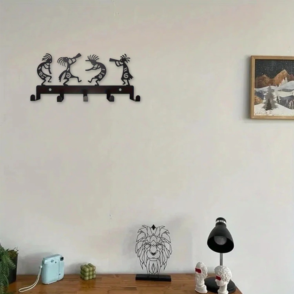 Unique Metal Wall Art Sculpture Set – Stylish Home Decor Gift for Art Lovers