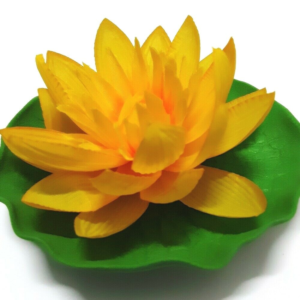 5 Siamese Lotus Flowers White Pink Purple Blue Yellow Home Floral Decor