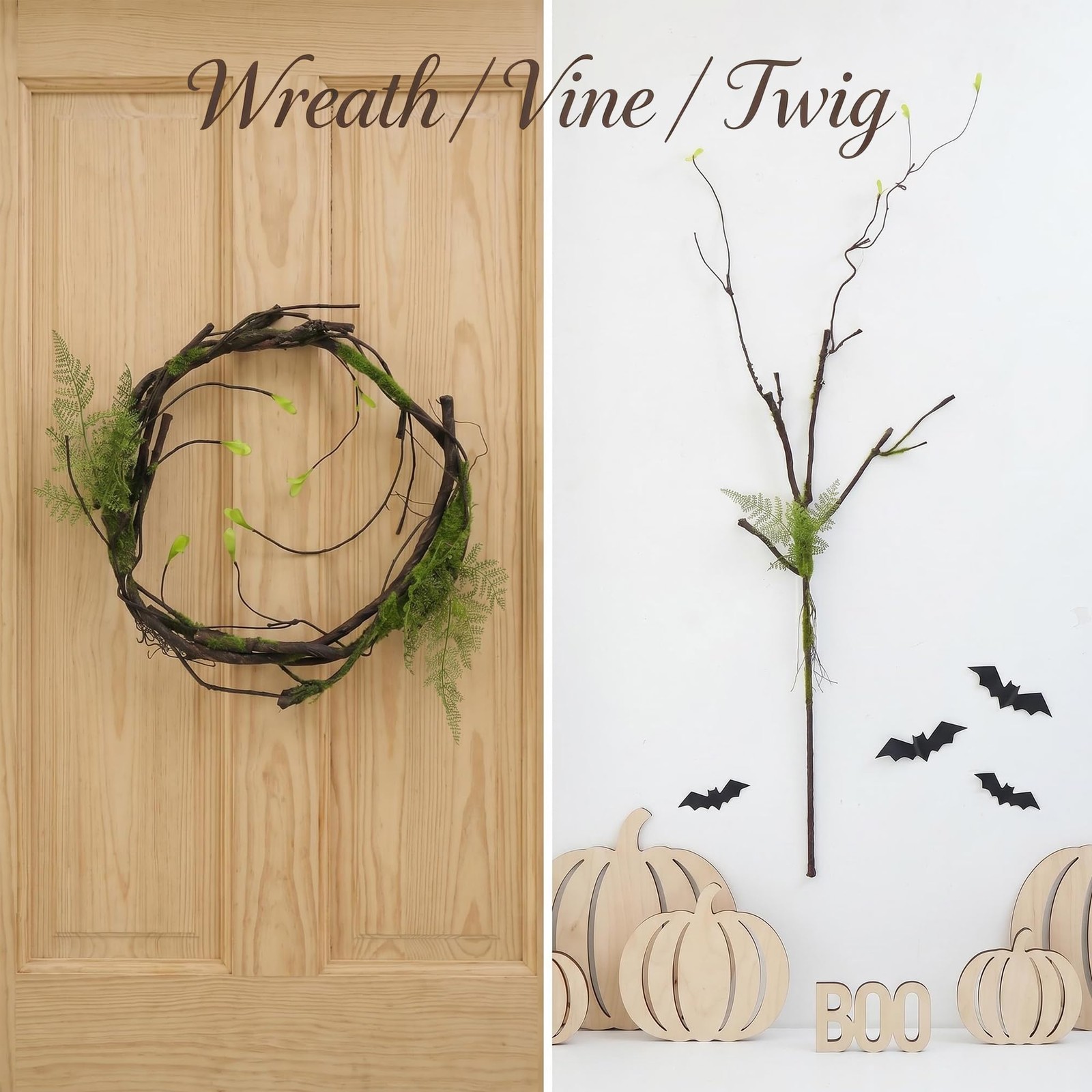 2 PCS 40 Inch Bendable Artificial Cherry Blossom Branches, Vines for Decor
