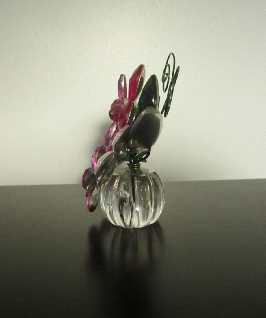 Bouquet Flowers Acrylic And Metal By Crystal Expressions Gante