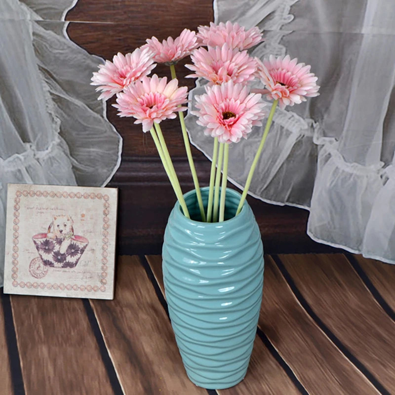 New 2/5pcs Artificial Flower 10cm Silk Daisy Coreopsis Gerbera Fake Flower Decor