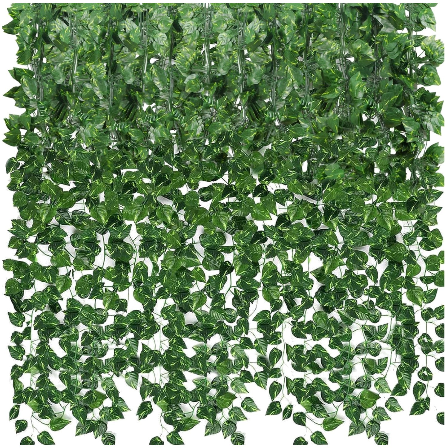 Artificial Ivy Greenery Garland 36 Pack – Jungle Theme Decor