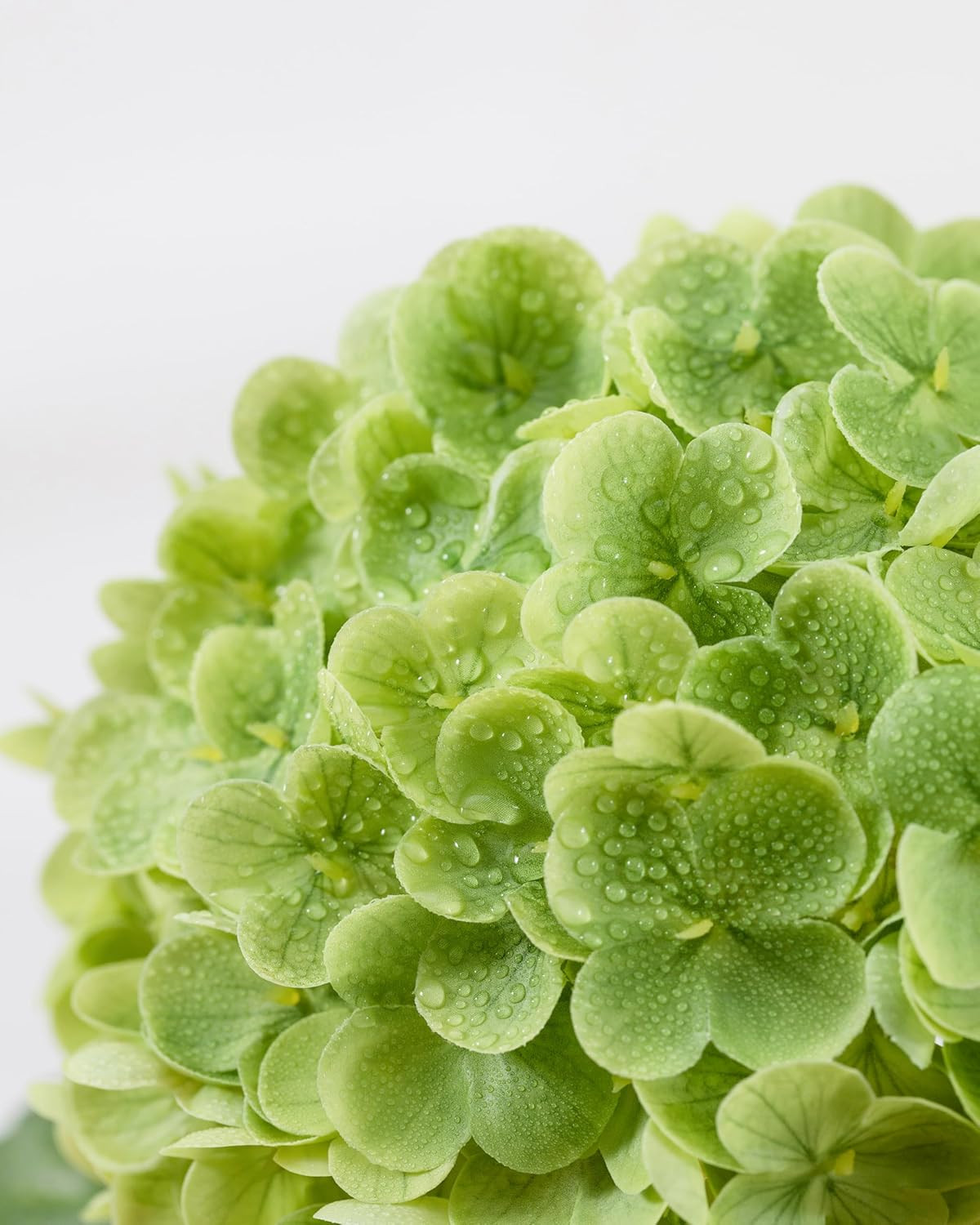 4Pcs Large Hydrangea Artificial Flowers,20 Inch Latex Real Touch Hydrangeas for