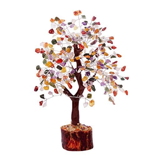 Mix Chakra Crystal Tree – Gem Tree Meditation Room Decor