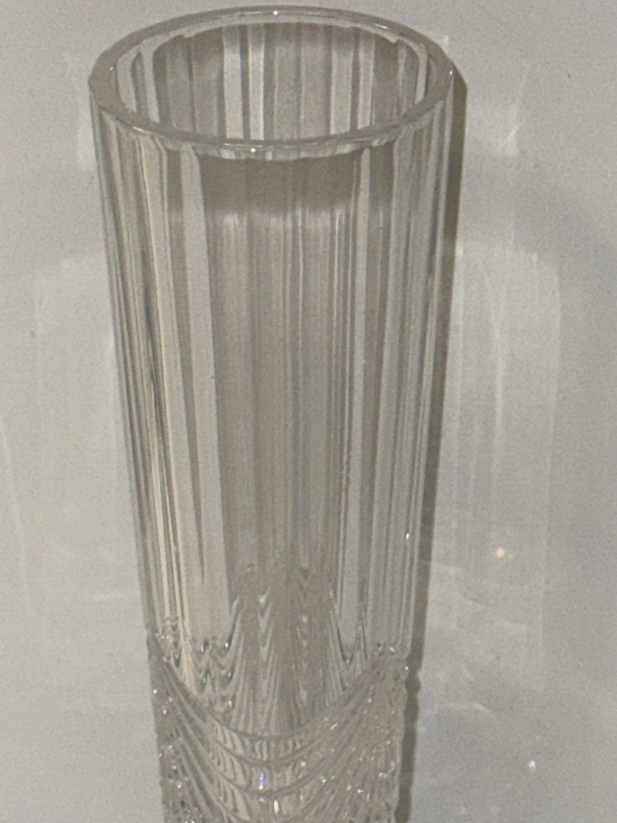 Bud Vase RCR Royal Crystal Rock 6.7 in. “Aurea” Vintage 80´s