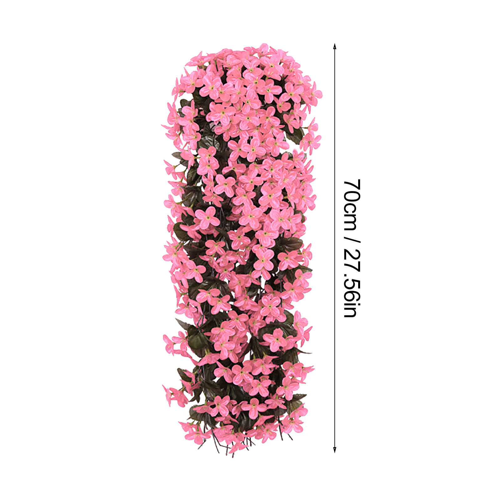 Vivids Artificial Hanging Orchid Bunch Hanging Flowers Artificial Violet Flower