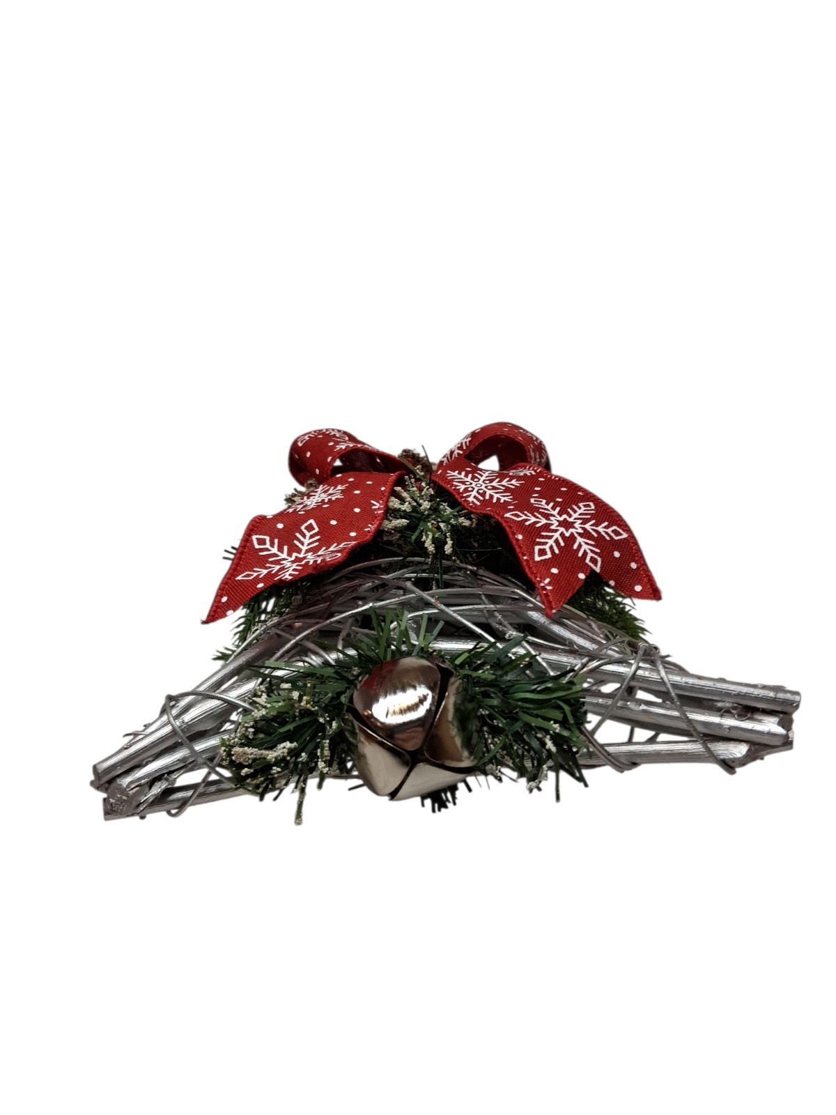 Christmas Floral Wall Decor Bell Star Poinsettia Flower Decorations Holiday