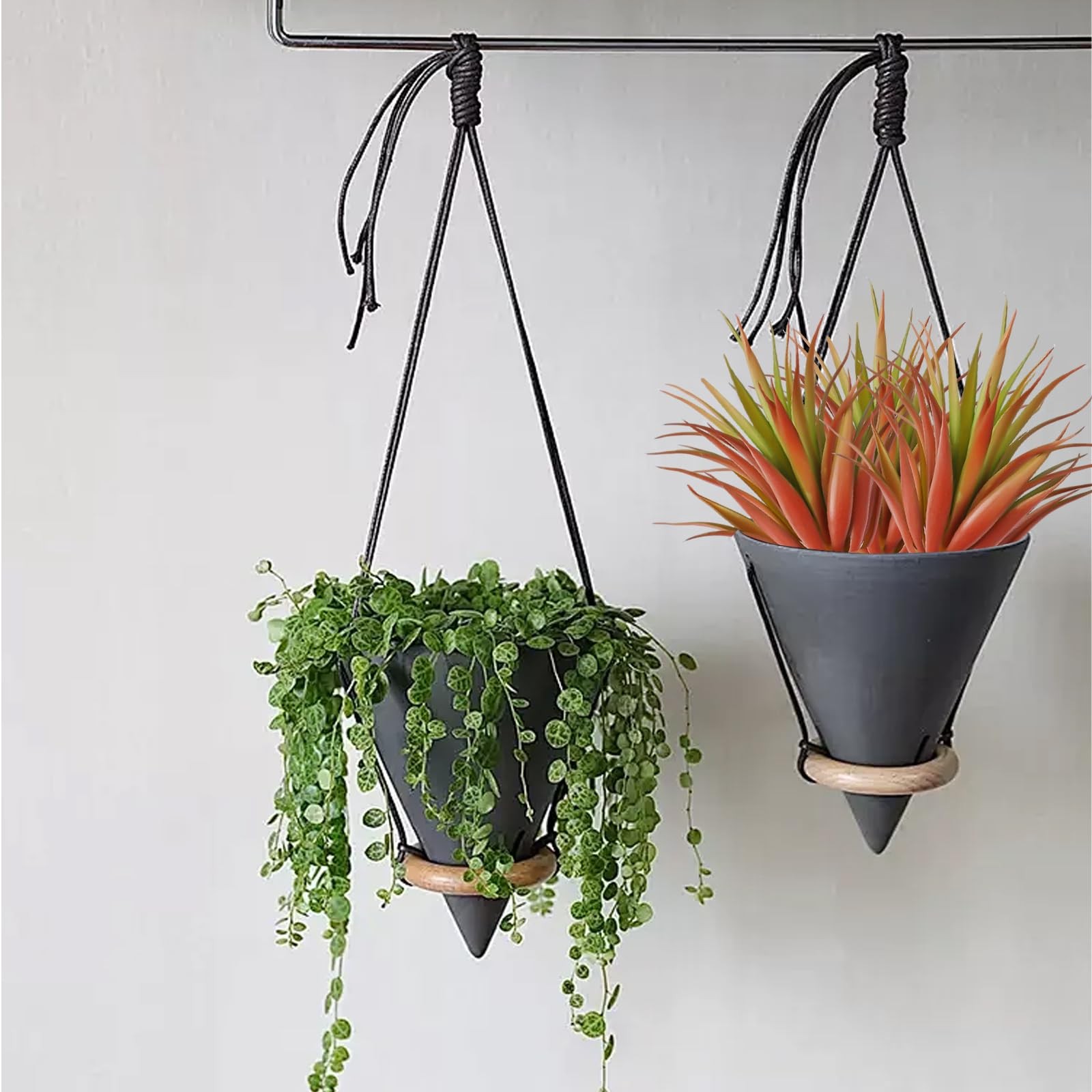 2PCS Artificial Succulents Plants Faux Succulents Unpotted Realistic Artificial