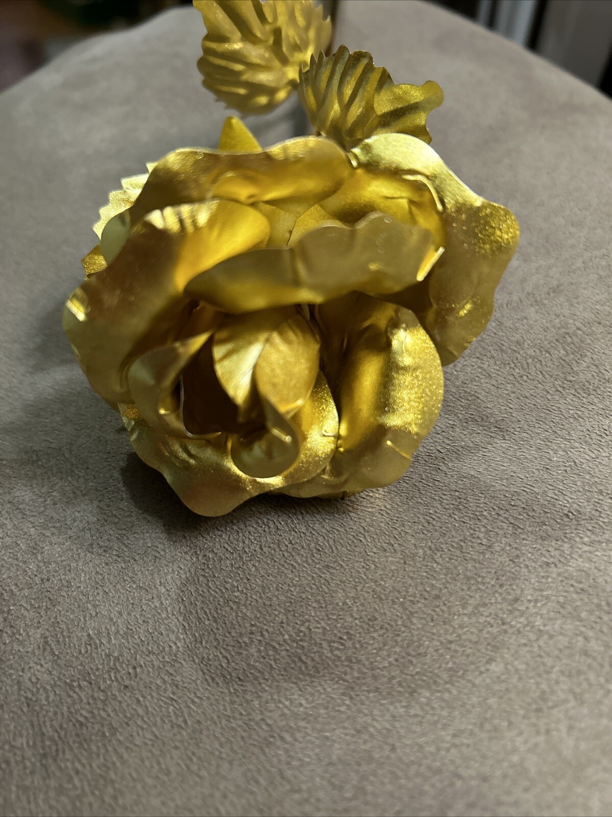 24K Gold Plated Rose Flower Long Stem For any occasion Gift Flower Box