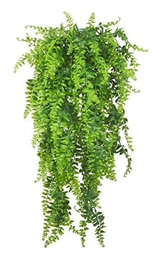 Artificial Plants Vines Ferns Persian Rattan Fake Hanging Plant Faux Hanging