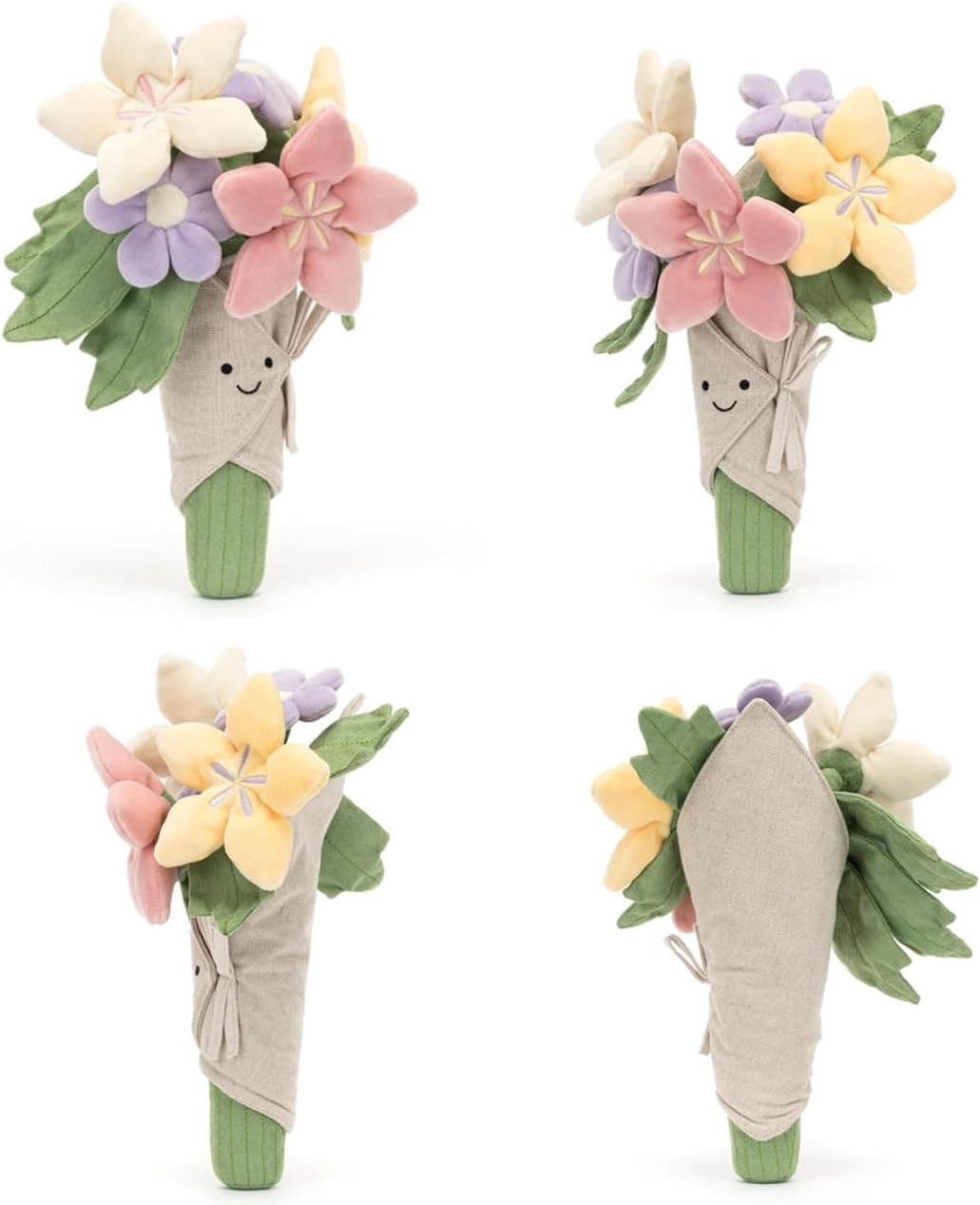 Bouquet of Flowers Plush Plant Flowers Stuffed Plant Plushie Doll Gifts for Kids