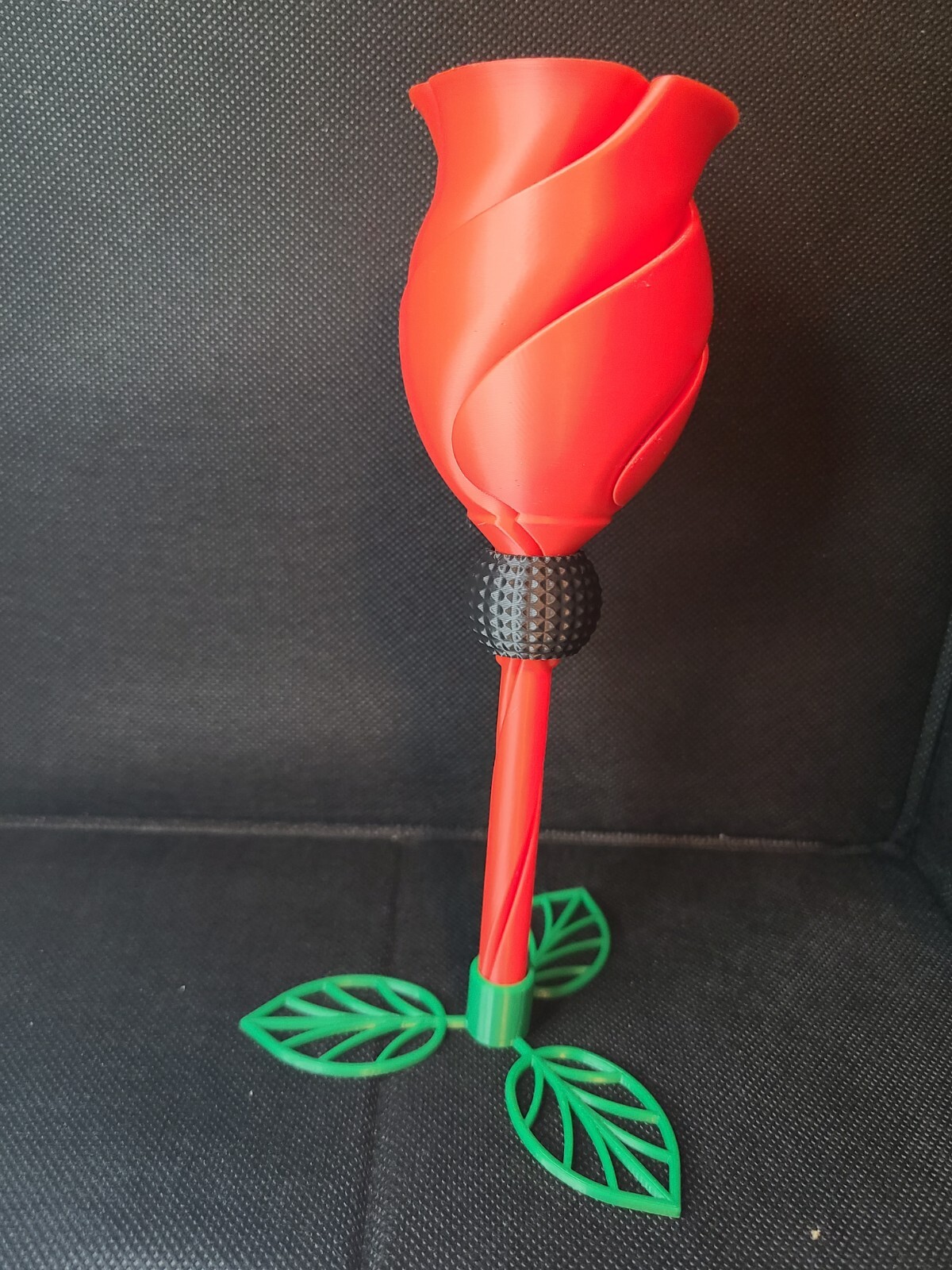Valentines Day Twisted Rose Fidget Gift Mothers Day 3D Printed Love Unique Cute