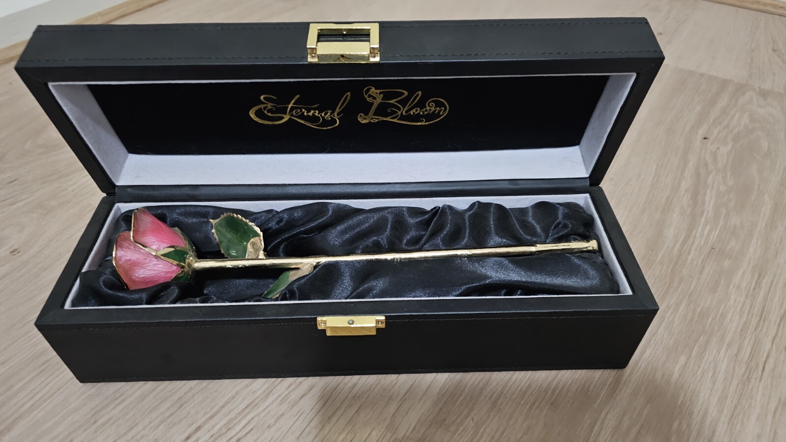 Eternal Bloom 18k Gold Plated Real Rose